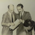 José Cezar Panetta outorga certificado a Laerte Silvio Traildi