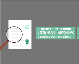REGISTRO CONSULTÓRIO VETERINÁRIO - AUTÔNOMO: Download dos formulários