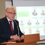 Odemilson Donizete Mossero em discurso durante a cerimônia de posse.