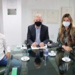 Lucius do Amaral Vieira Chefe de Gabinete da Secretaria de Meio Ambiente de Guarulhos; Presidente CRMV-SP e a Medica-veterinaria Juliana Kopczynski