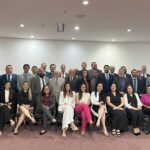 Foto mostra representantes de todos os CRMVs e do CFMV.