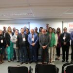 Imagem mostra participantes do I Encontro de Coordenadores de Cursos de Zootecnia do Estado de São Paulo.