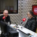 O presidente do CRMV-SP está ao lado do radialista da Jovem Pan Sorocaba.