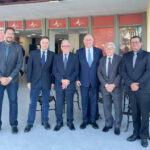 Membros do CRMV-SP/CFMV com o deputado.