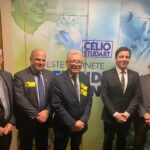 Membros do CRMV-SP/CFMV e o deputado.