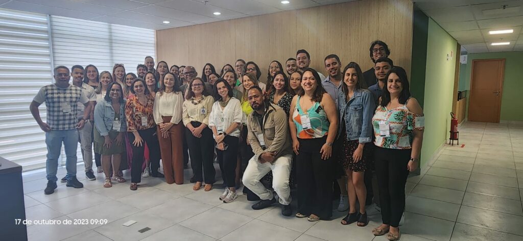 Na foto, os assessores de comunicação do sistema CFMV CRMVs.