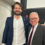 Na foto, o presidente do CRMV-SP, Odemilson Donizete Mossero, e o Secretário da Agricultura do Estado de São Paulo, Guilherme Piai Silva Filizzola.