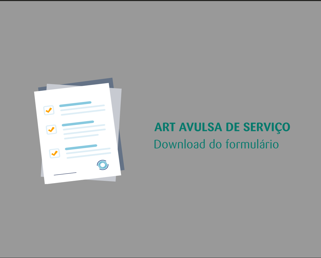 ART Avulsa Serviços - Download do formulário