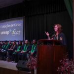 Na foto, a presidente da Comissão de Saúde Ambiental e Representante Regional de Marília do CRMV-SP, Elma Polegato, representou o CRMV-SP na celebração.