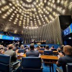 Sessão especial 84 anos da ABNT no Plenário do Senado.