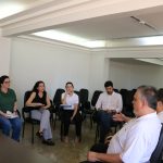 Diretoria do CRMV-SP em reunião na urfa de Ribeirão Preto.