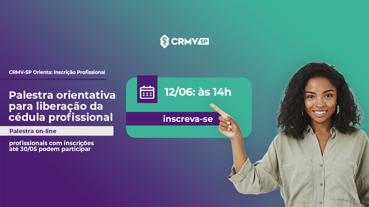Imagem de divulgação da palestra orientativa.