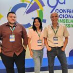 3 Profissionais do CRMV-SP reunidos para foto.