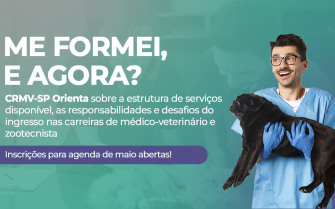 CRMV-SP Orienta: agenda aberta de maio para palestras de liberação da cédula profissional