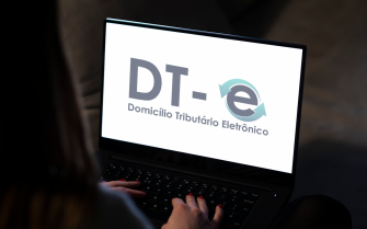 MATERIA imagem de uma tela de computador com texto DT-e