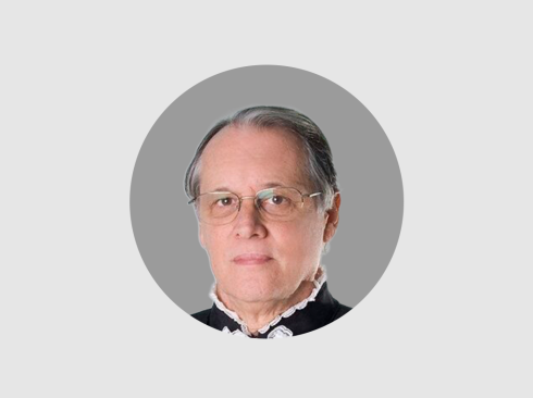 Imagem bolinha de um homem branco usando óculos com fios grisalhos. É o dr. José luiz D'Angelo.