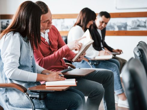 sala de aula professor